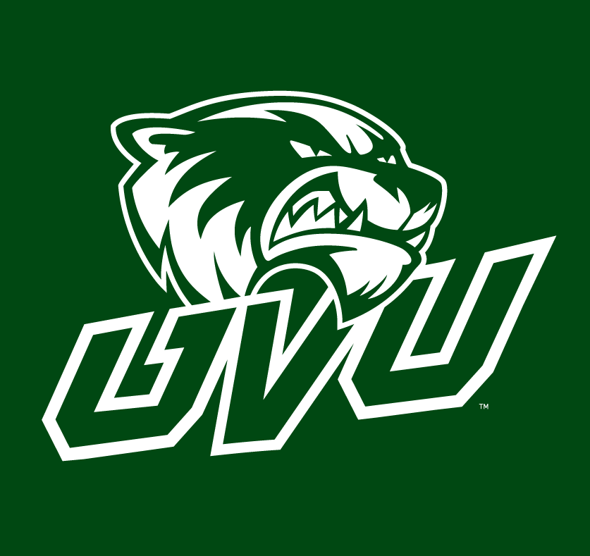 Utah Valley Wolverines 2012-Pres Alternate Logo vinyl decal